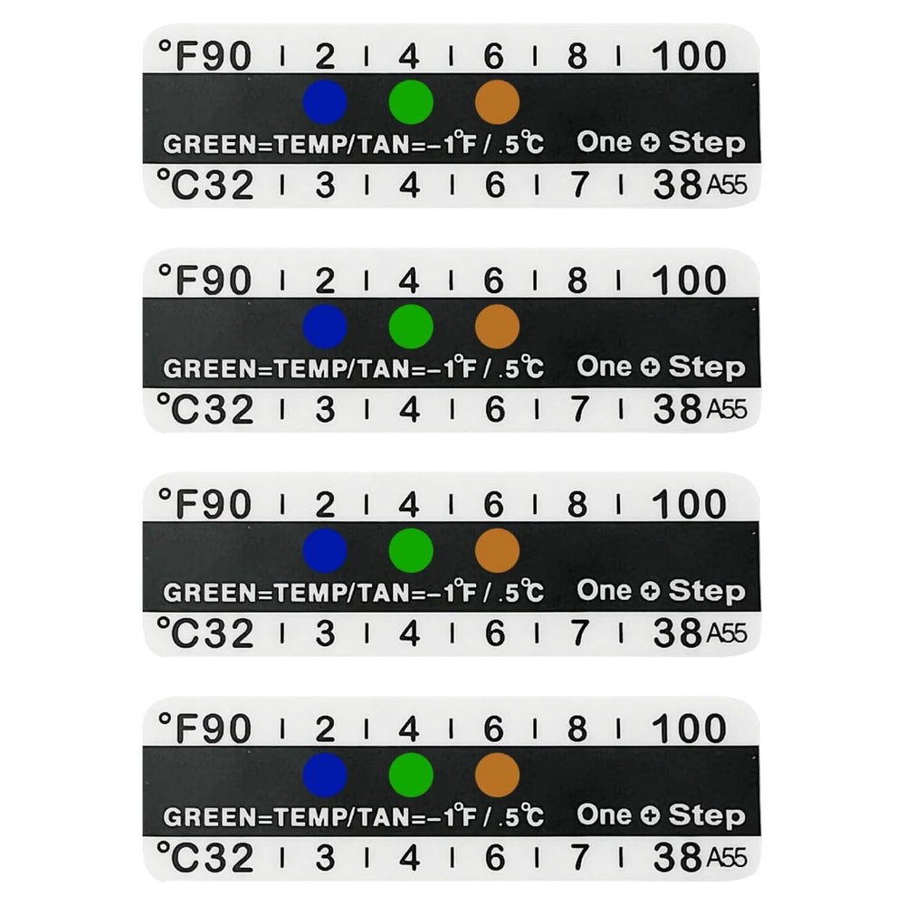 One Step Urine Temperature Test Strips – adhesive strip on bottle