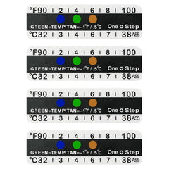 One Step Urine Temperature Test Strips – adhesive strip on bottle