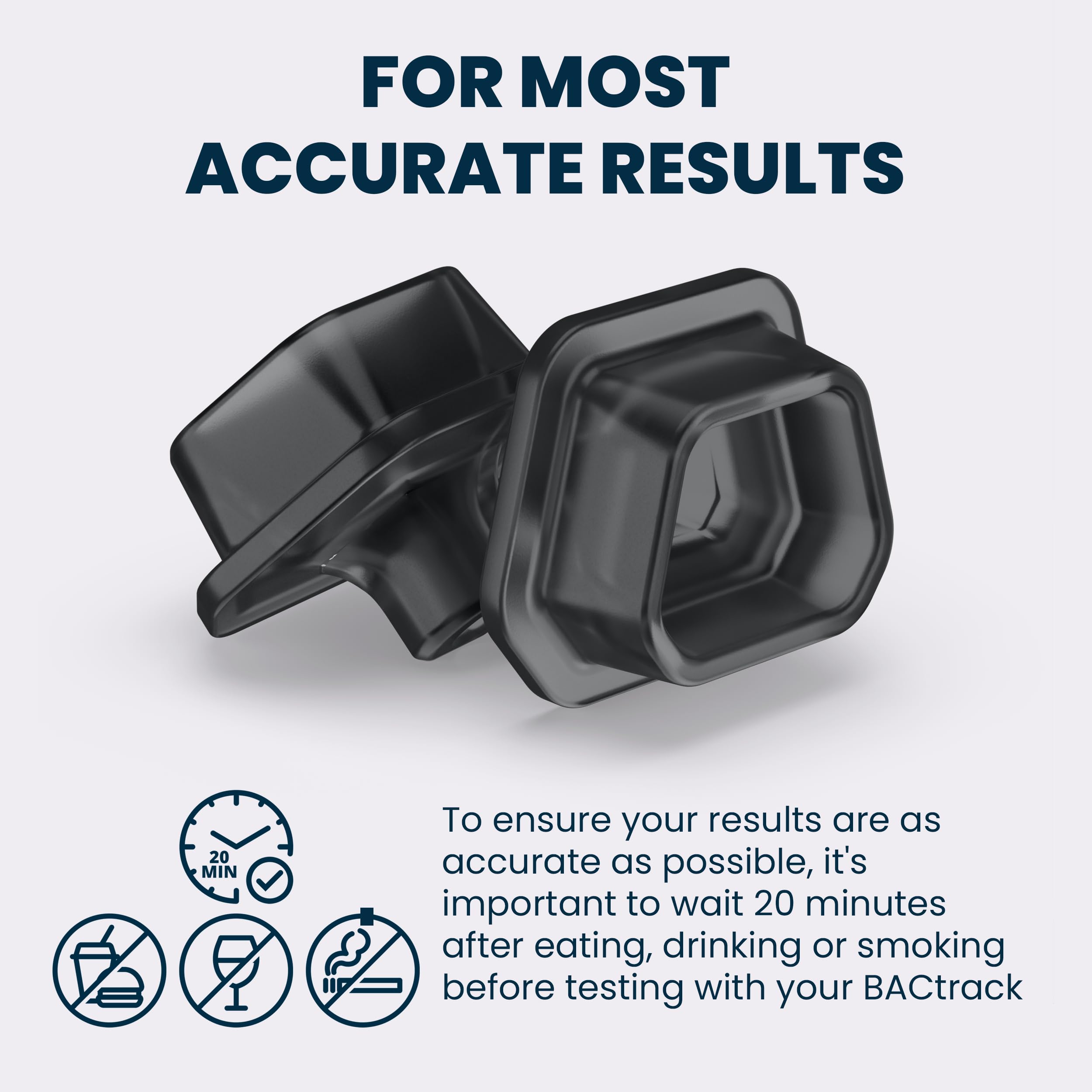 One-year warranty on BACtrack C-Series mouthpieces