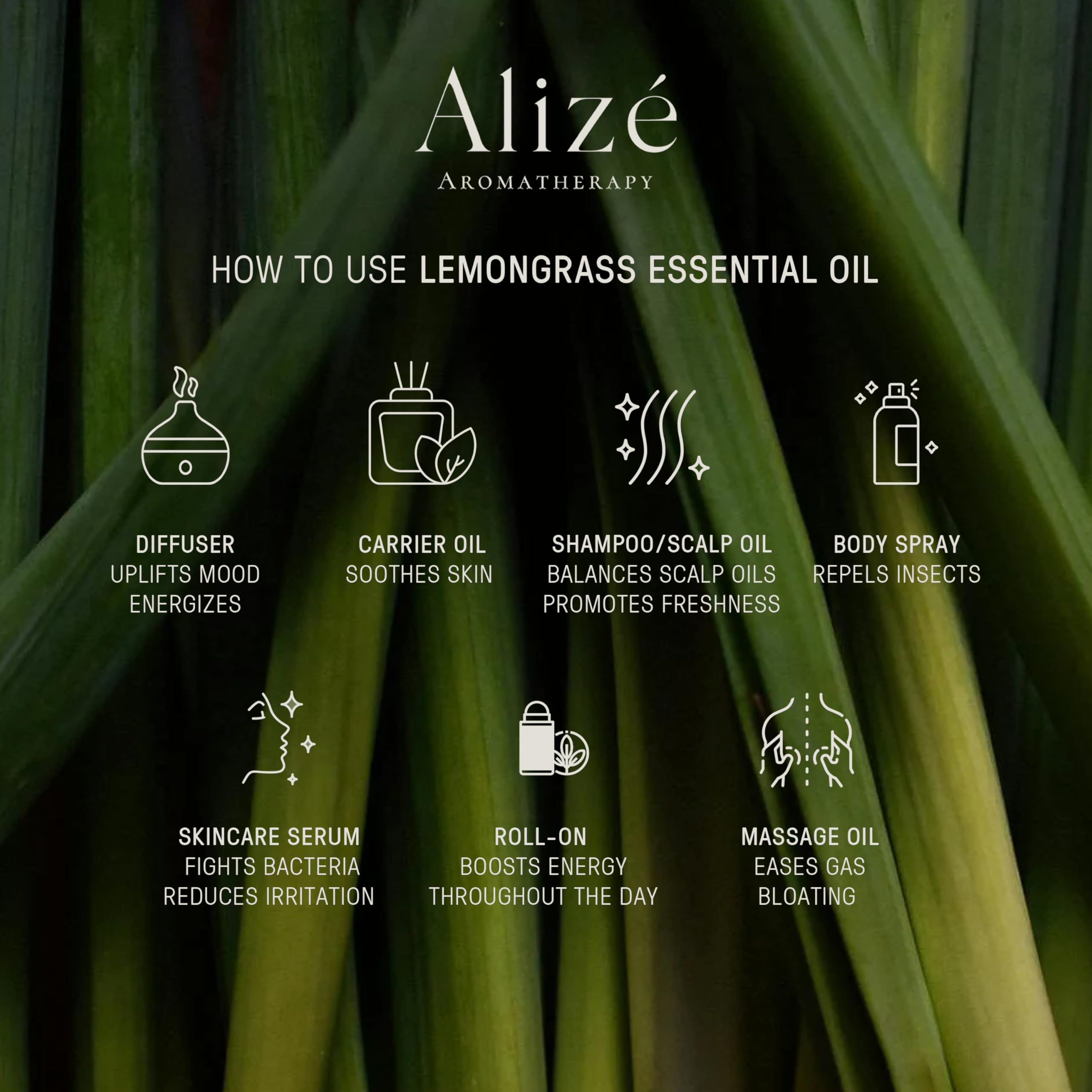 OneCert USDA Organic certification label for lemongrass oil