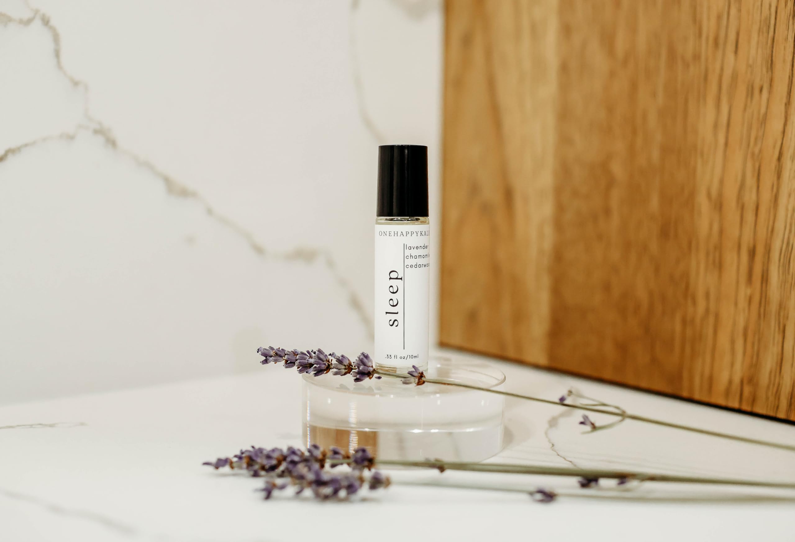 Onehappykale Sleep Roll-On compact 10ml bottle for travel.