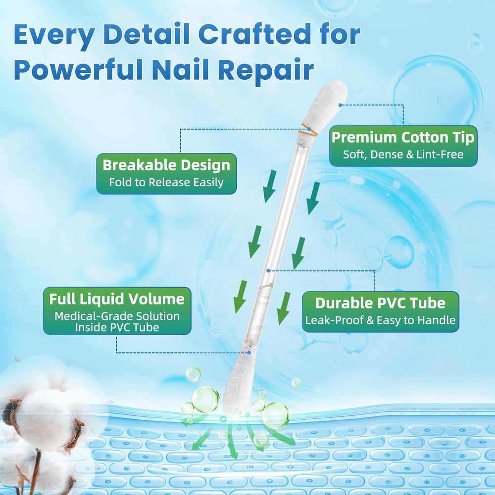 ONIADBA individually wrapped-swabs emphasize hygienic single-use application.