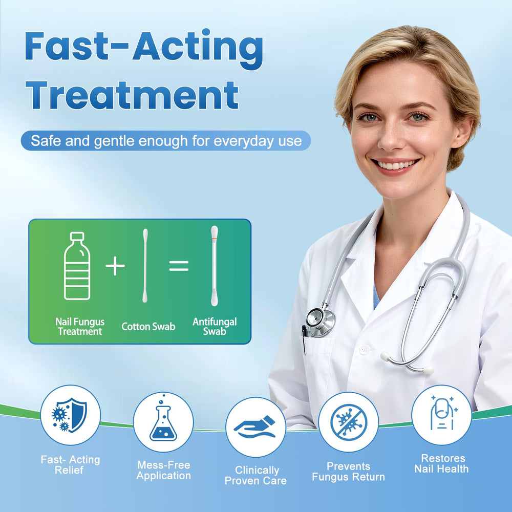 ONIADBA treatment-swabs highlight 25% undecylenic acid and 1% tolnaftate.