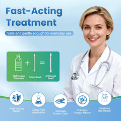 ONIADBA treatment-swabs highlight 25% undecylenic acid and 1% tolnaftate.