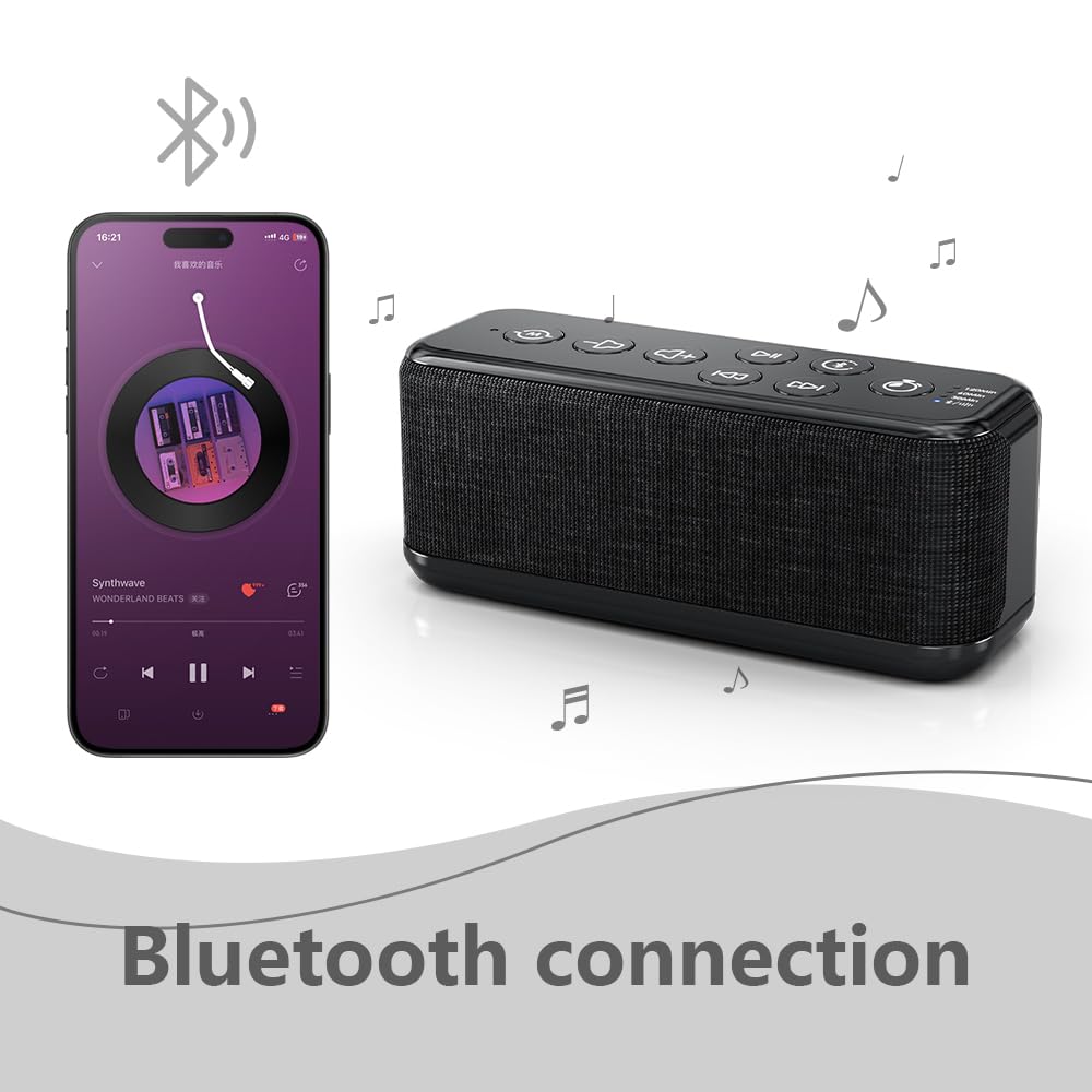 OnLyee battery-powered sleep aid ideal for travel and power outages
