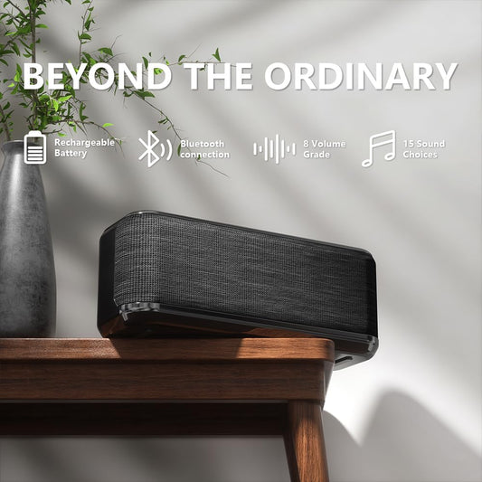OnLyee rechargeable white noise machine for portable quiet time