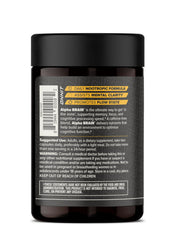 IGEN Non-GMO testing seal on Alpha Brain