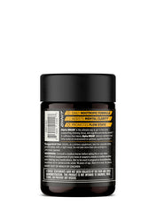 ONNIT Alpha Brain capsules packaging closeup showing capsule design.