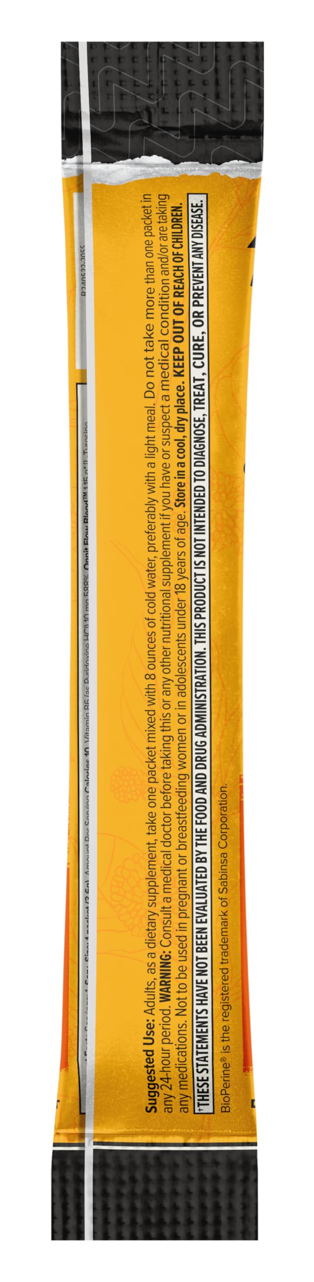 ONNIT Alpha Brain Instant peach flavor packets ready-to-mix for mental performance