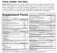 Bundle front view showing Alpha Brain and Total Human packages