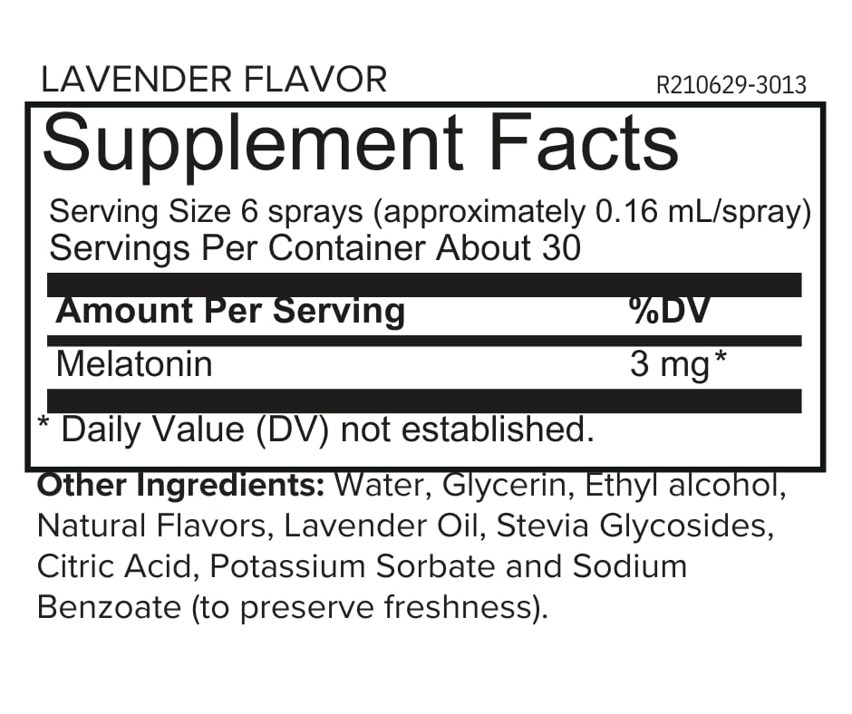 ONNIT melatonin spray IGEN Non-GMO Tested label