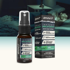 IGEN Non-GMO Tested certification icon on ONNIT Melatonin label