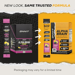 L-Theanine ingredient label in Alpha BRAIN Instant