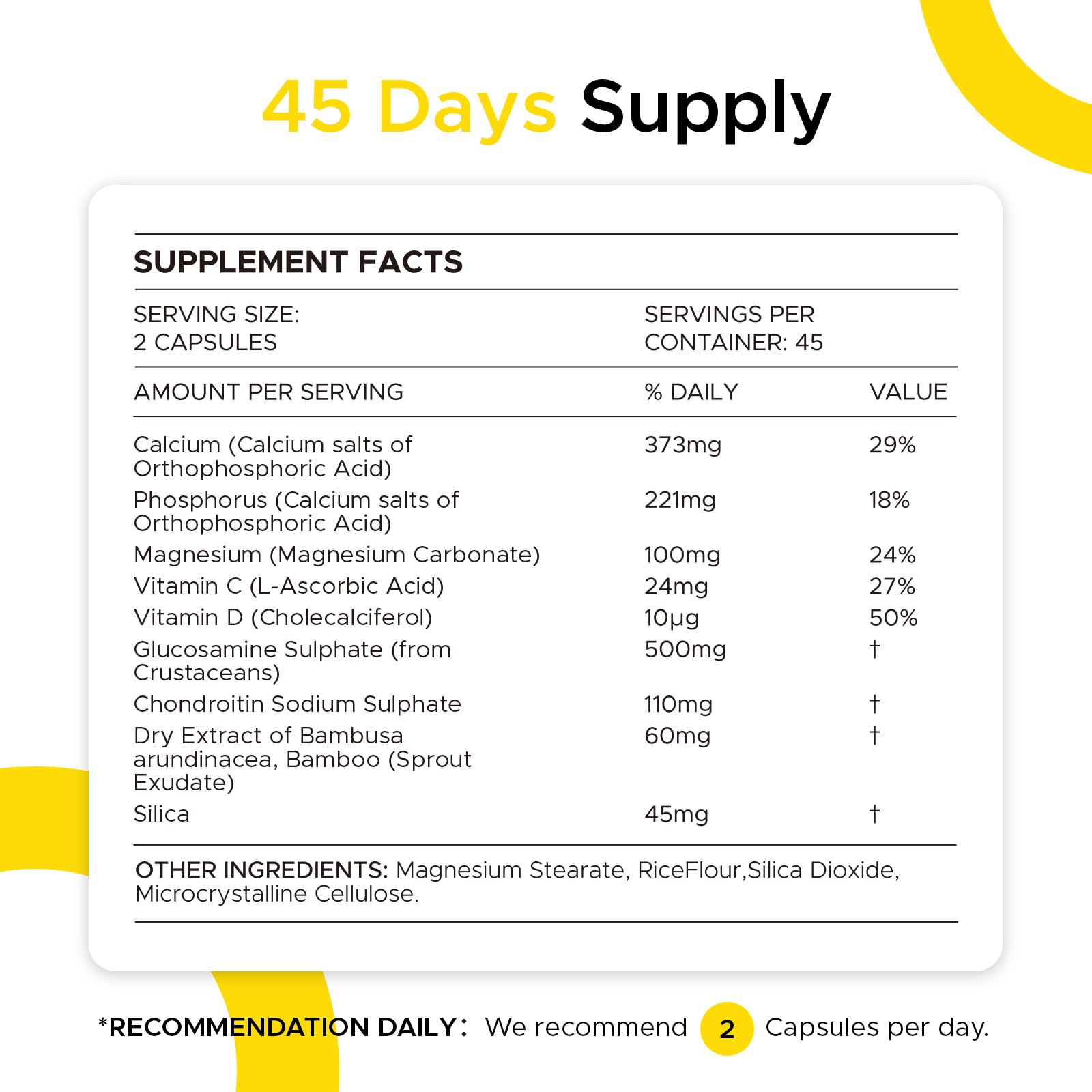 Close-up of the Calcitrin Gold Capsules bottle label showing 90 capsules