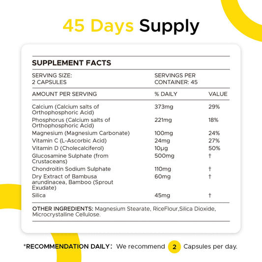 Close-up of the Calcitrin Gold Capsules bottle label showing 90 capsules