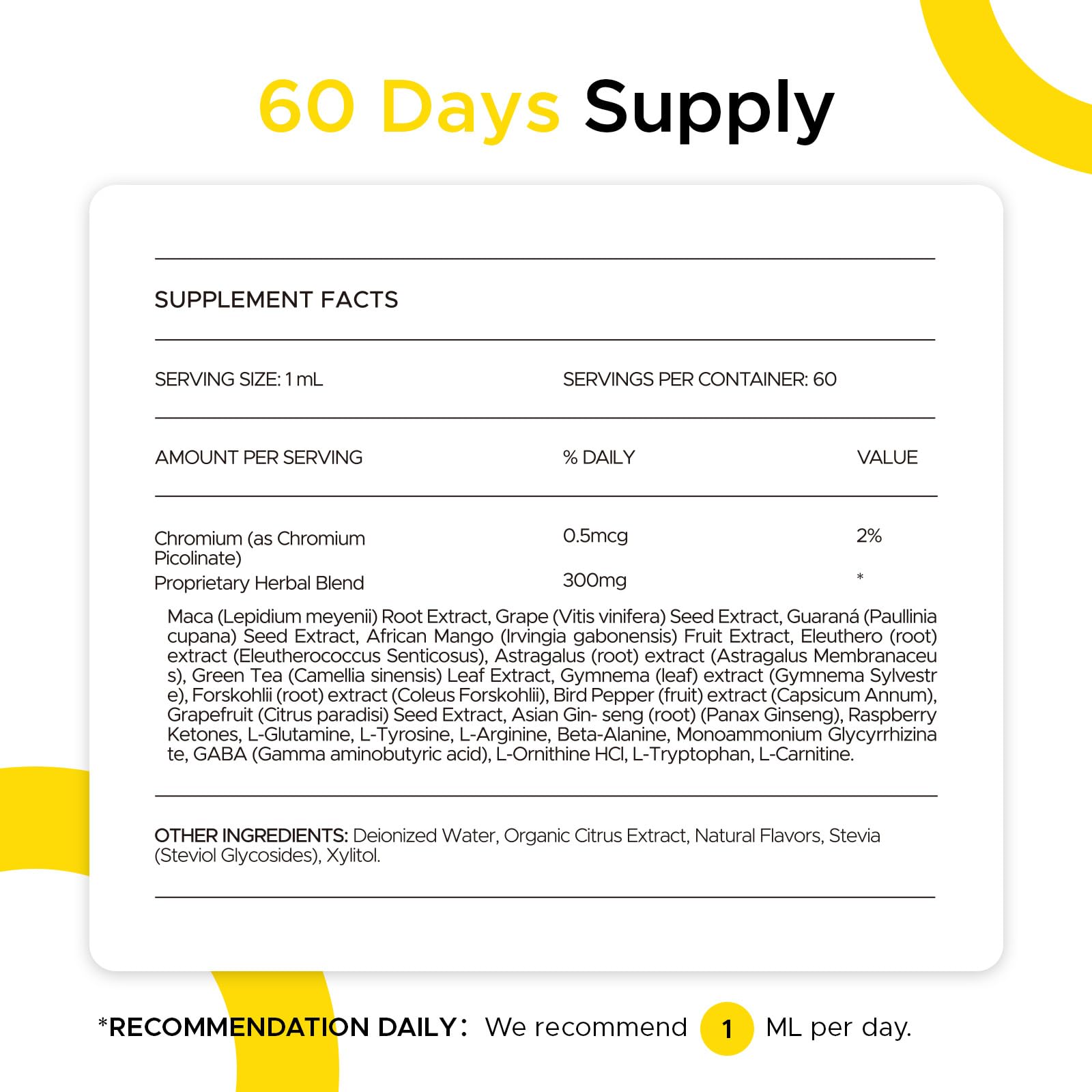 Side view of ONOTIC Glyco Support Steady Shield Drops bottle with label