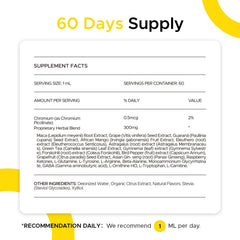 Side view of ONOTIC Glyco Support Steady Shield Drops bottle with label