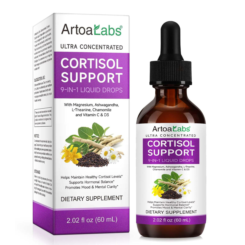 Onznoz 10-in-1 Cortisol Reducer Liquid Drops for Hormonal Balance – Ma ...