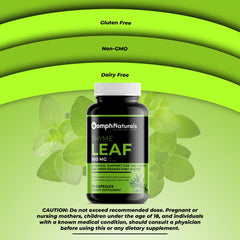 Oomph Naturals Thyme Leaf packaging and box