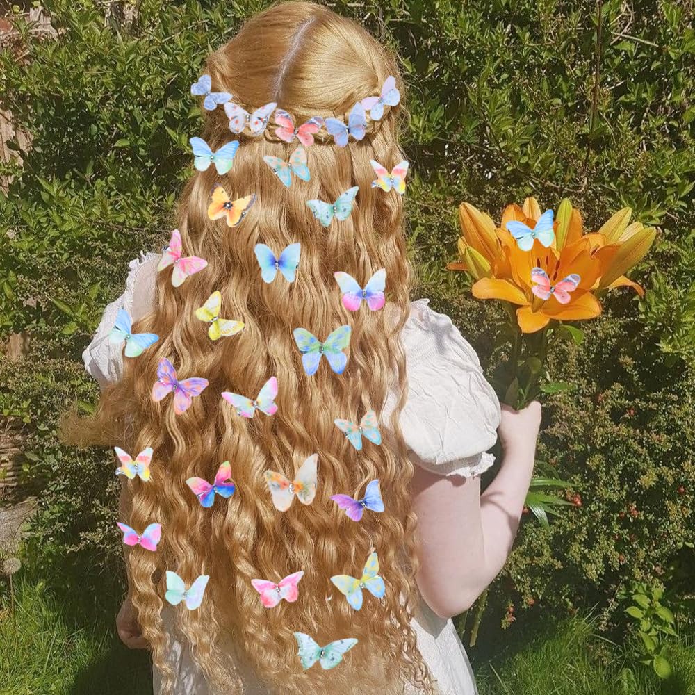 OOPPOO mini butterfly clips suit braids and ponytails for daily wear