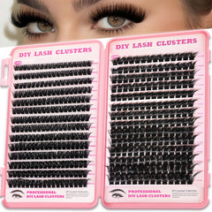 OOPPOO Manga Lash Clusters dense 100D+120D for fuller volume and dramatic definition