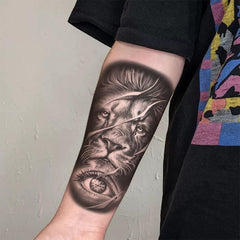 Oottati eagle tattoo design creates dynamic statement for events