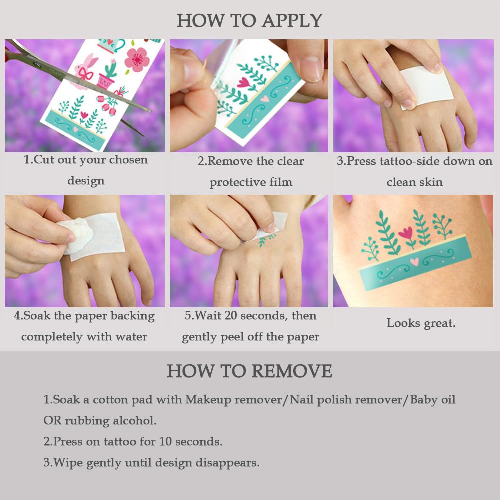 Oottati waterproof tattoo stays put during activities and showers