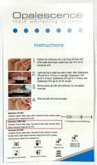 Professional at-home whitening with Opalescence 20% gel