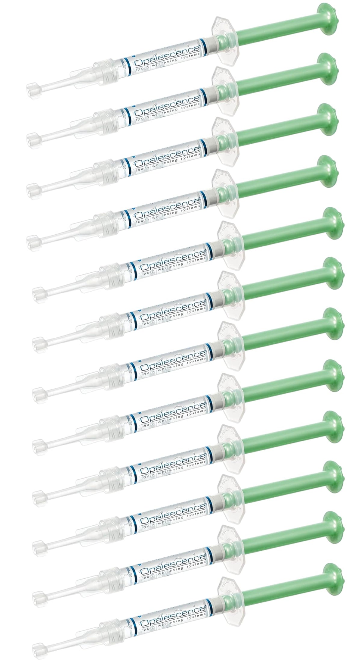 Opalescence 20% teeth whitening gel refill kit with 12 mint-flavored syringes by Ultradent