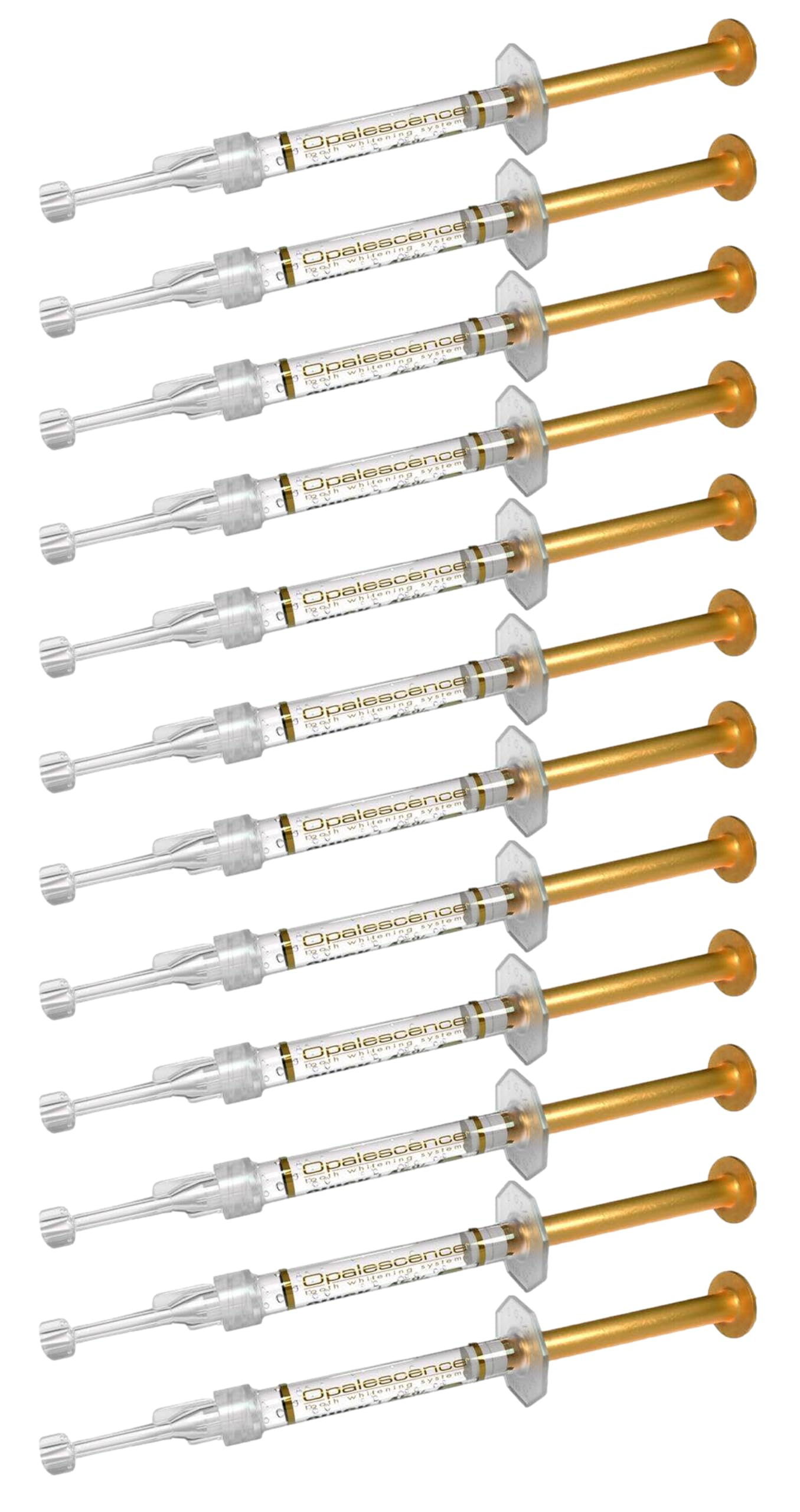 Opalescence 45% teeth whitening gel refill – 12 x 1.2 ml syringes, mint flavor, Ultradent