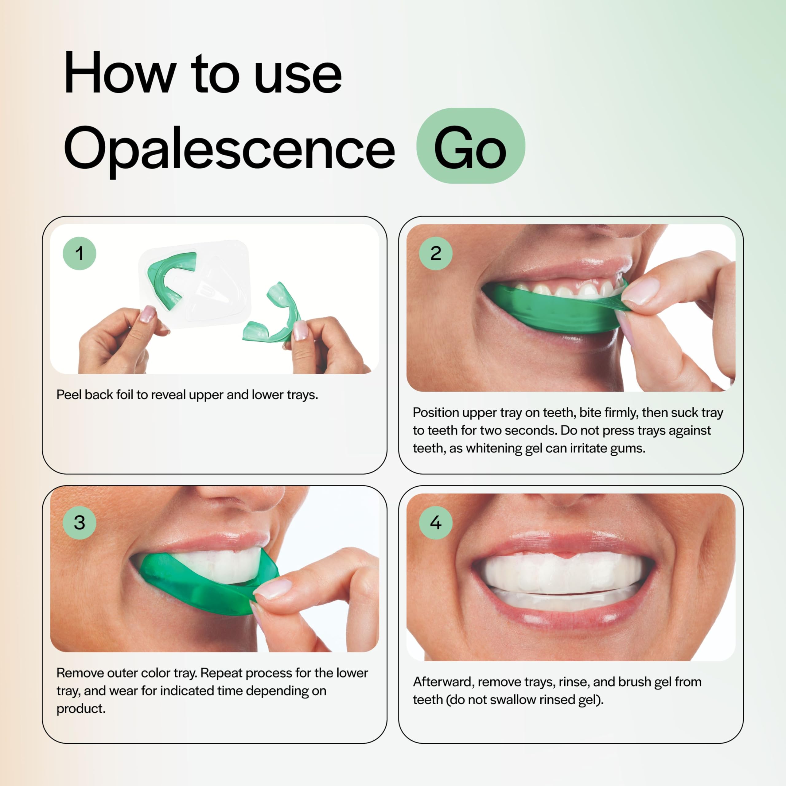 Opalescence Go 15 PF kit packaging with 10 treatments