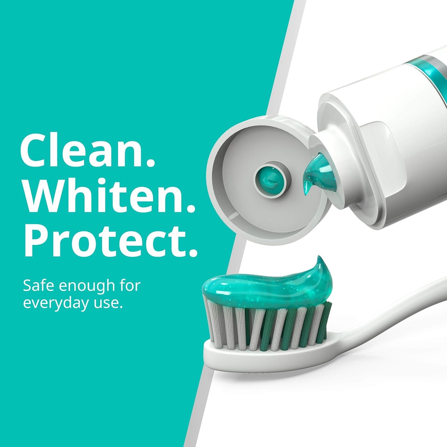 Lifestyle image of a fresh smile after using Opalescence toothpaste
