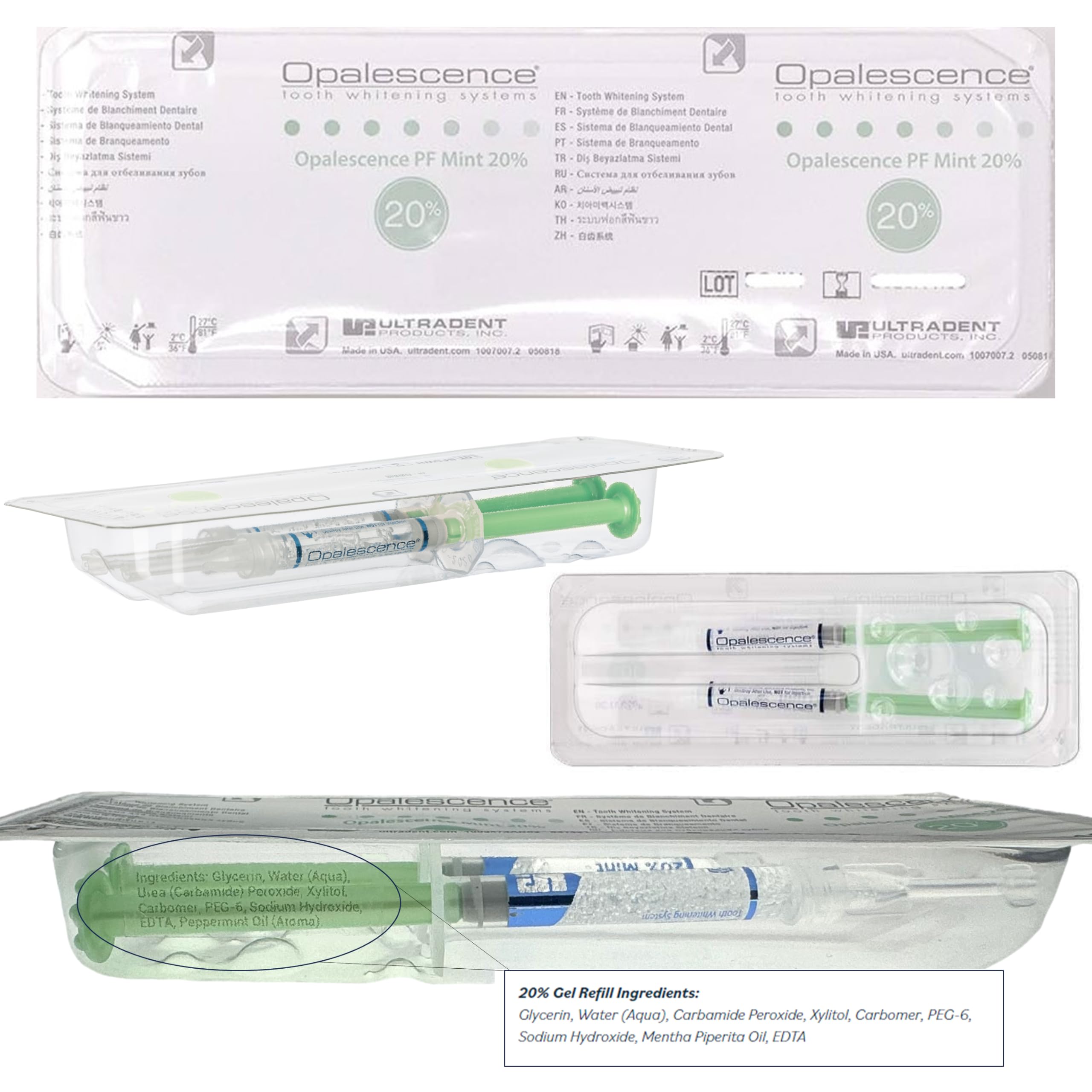No LED light required for Opalescence whitening
