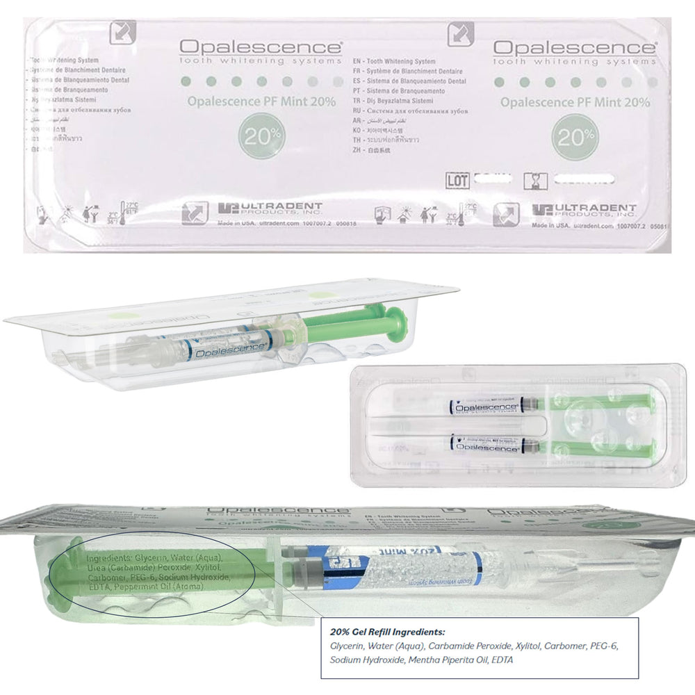No LED light required for Opalescence whitening
