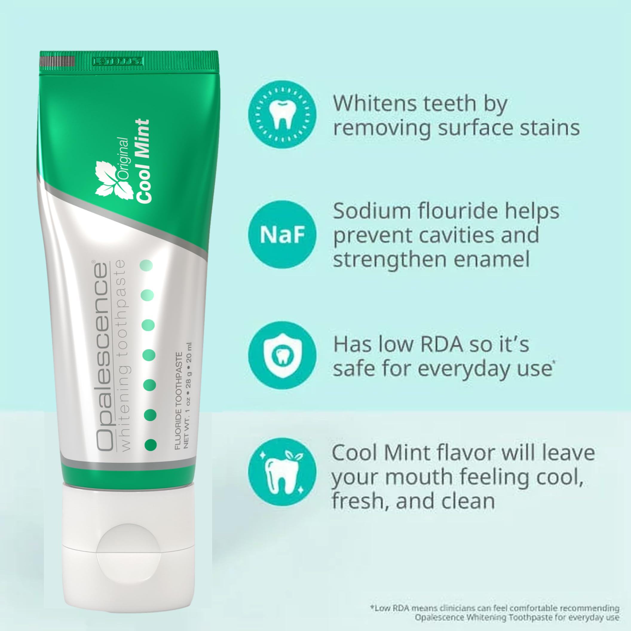 Original Opalescence Toothpaste 1 oz included