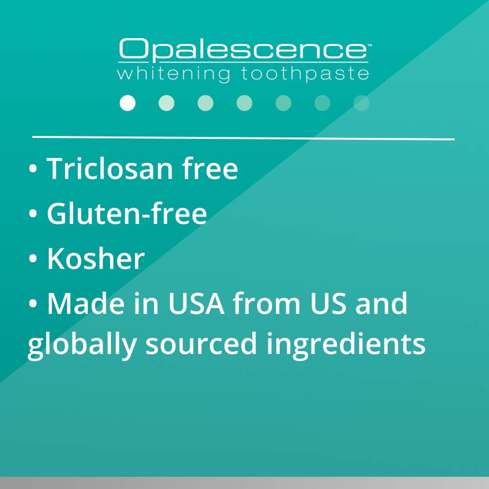 Made in USA Opalescence whitening toothpaste 3-pack