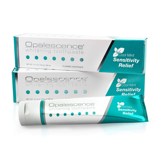 Opalescence whitening toothpaste for sensitive teeth two-pack hero image