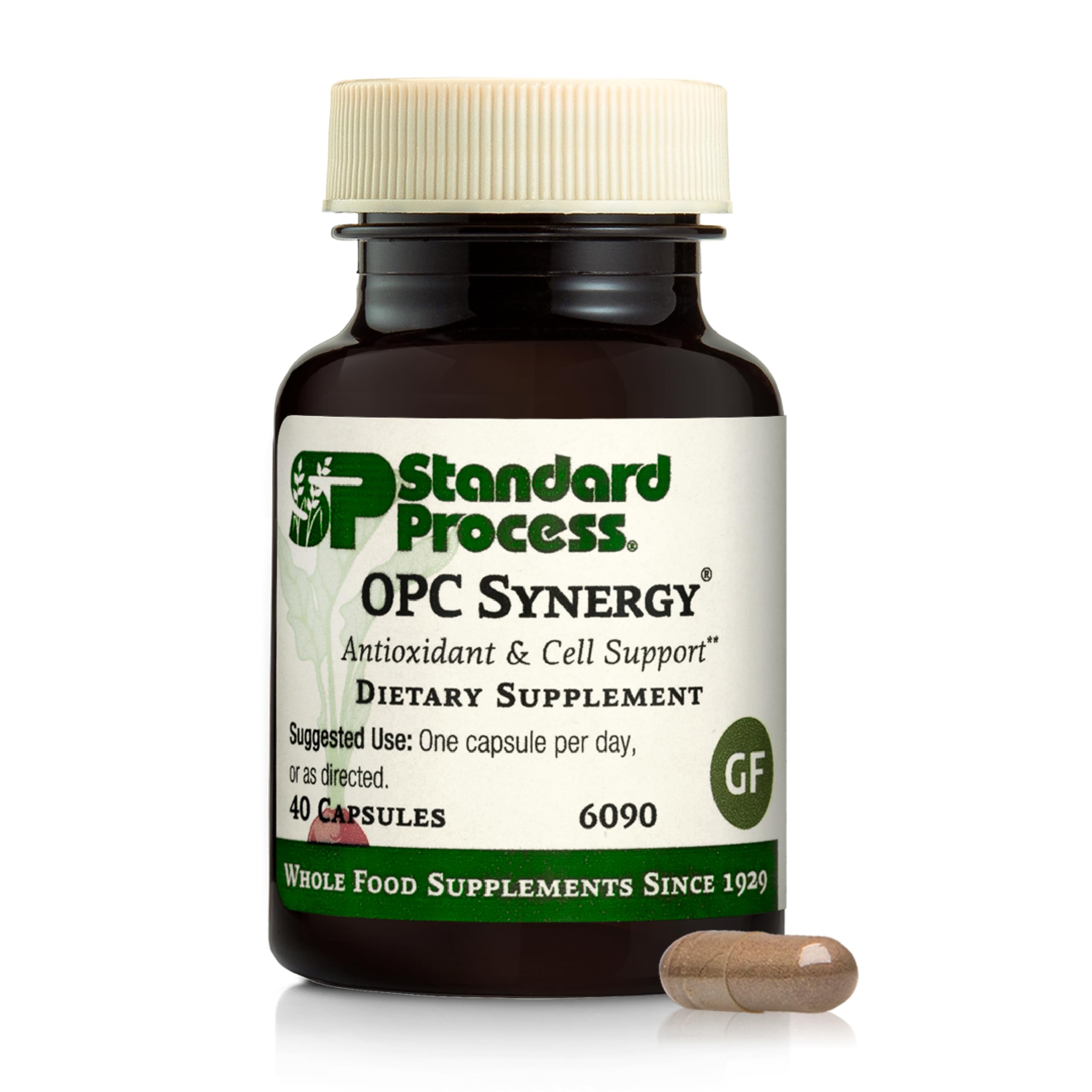 Standard Process OPC Synergy bottle label