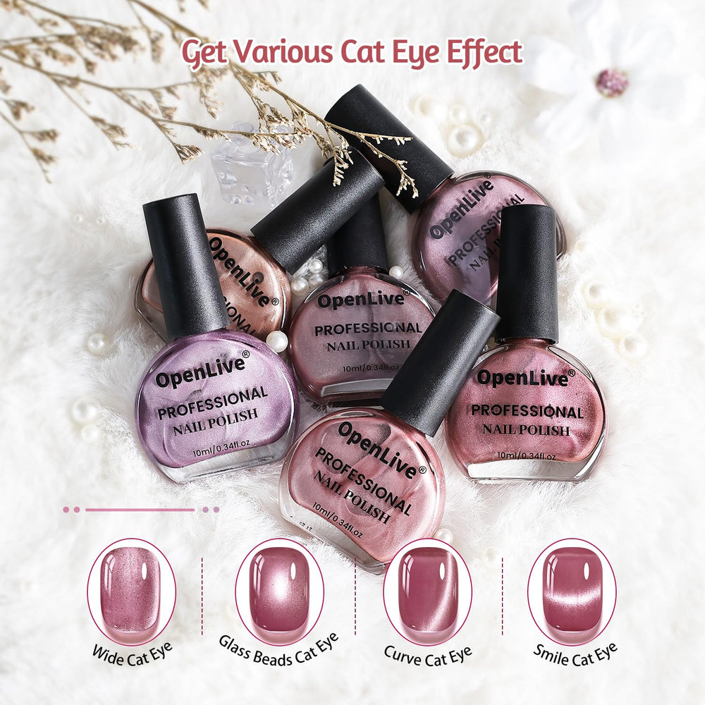 OpenLive long-lasting color stays vibrant for days.