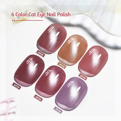 OpenLive magnetic tool easily creates dynamic cat eye effects on nails.