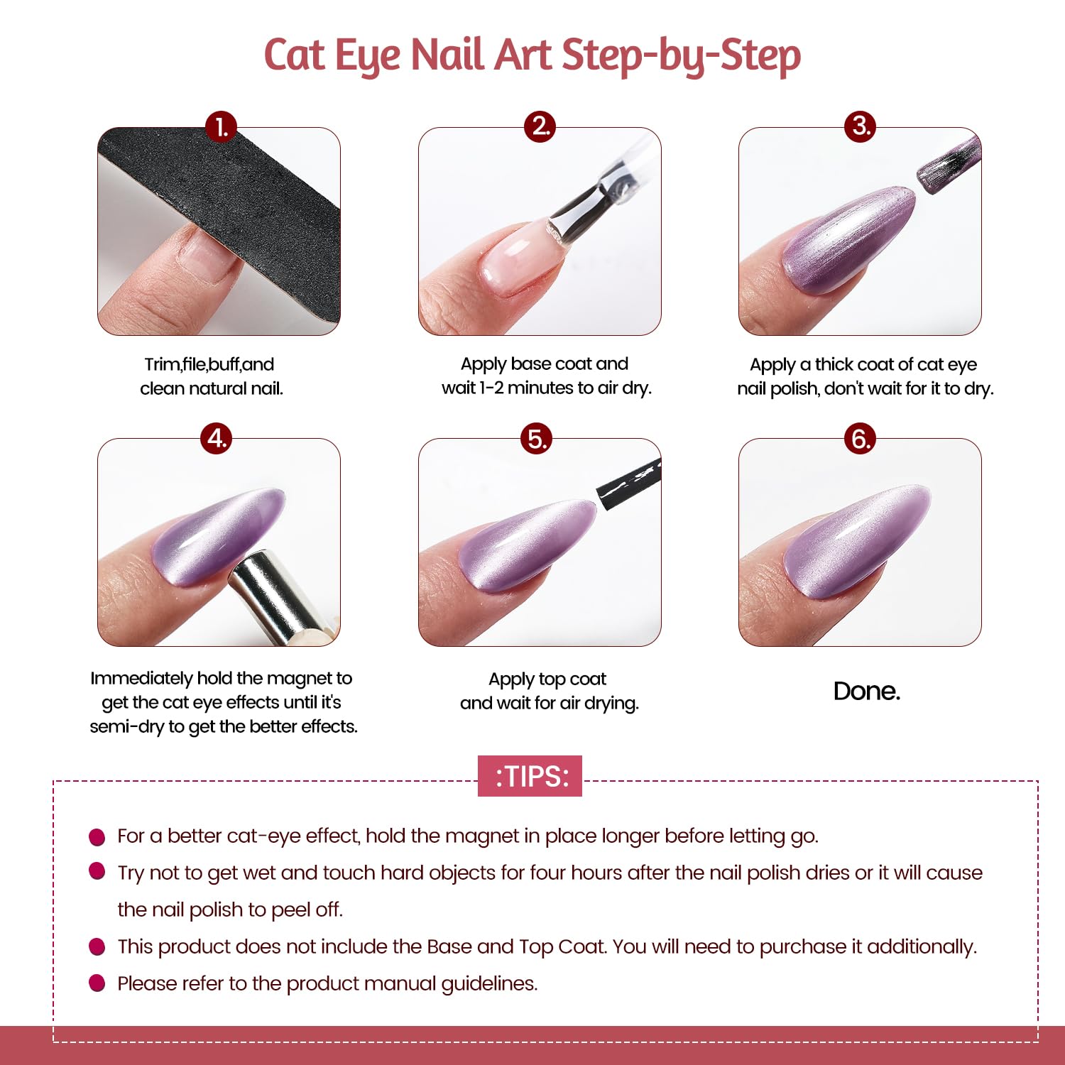 OpenLive six colors set enables versatile nail art at home.