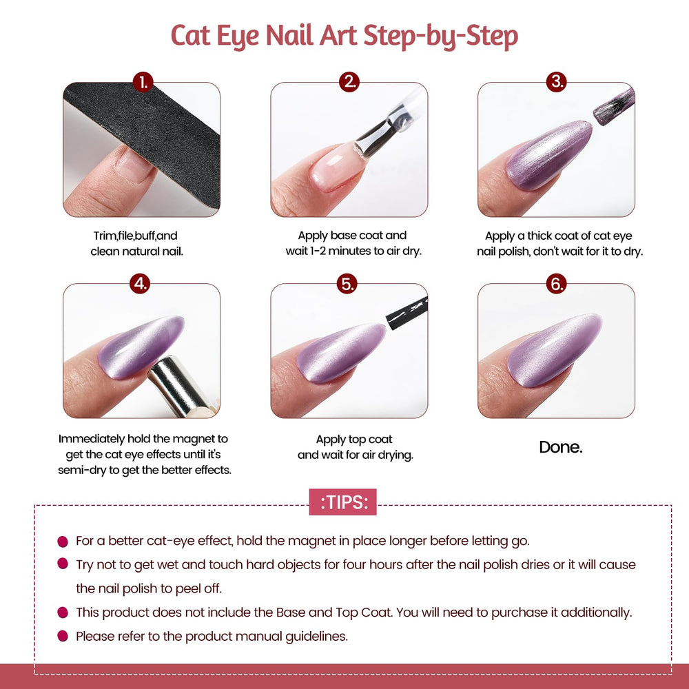 OpenLive six colors set enables versatile nail art at home.
