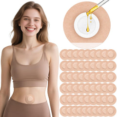 OPOX 54PCS Castor Oil Patches package front view