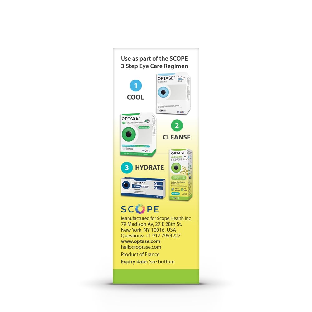 Optase Allegro Eye Drops demonstrating contact lens compatibility for daily wear