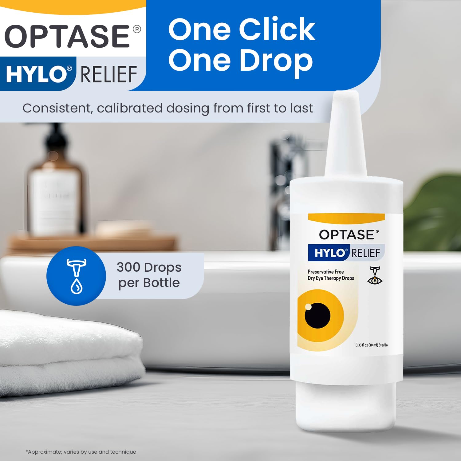 Optase HYLO Relief contact-lens-friendly use with gentle lubrication.