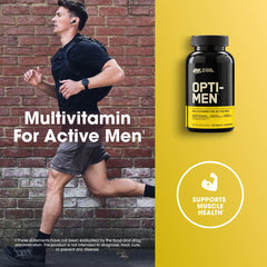 Close-up of B vitamins for energy metabolism in Opti-Men
