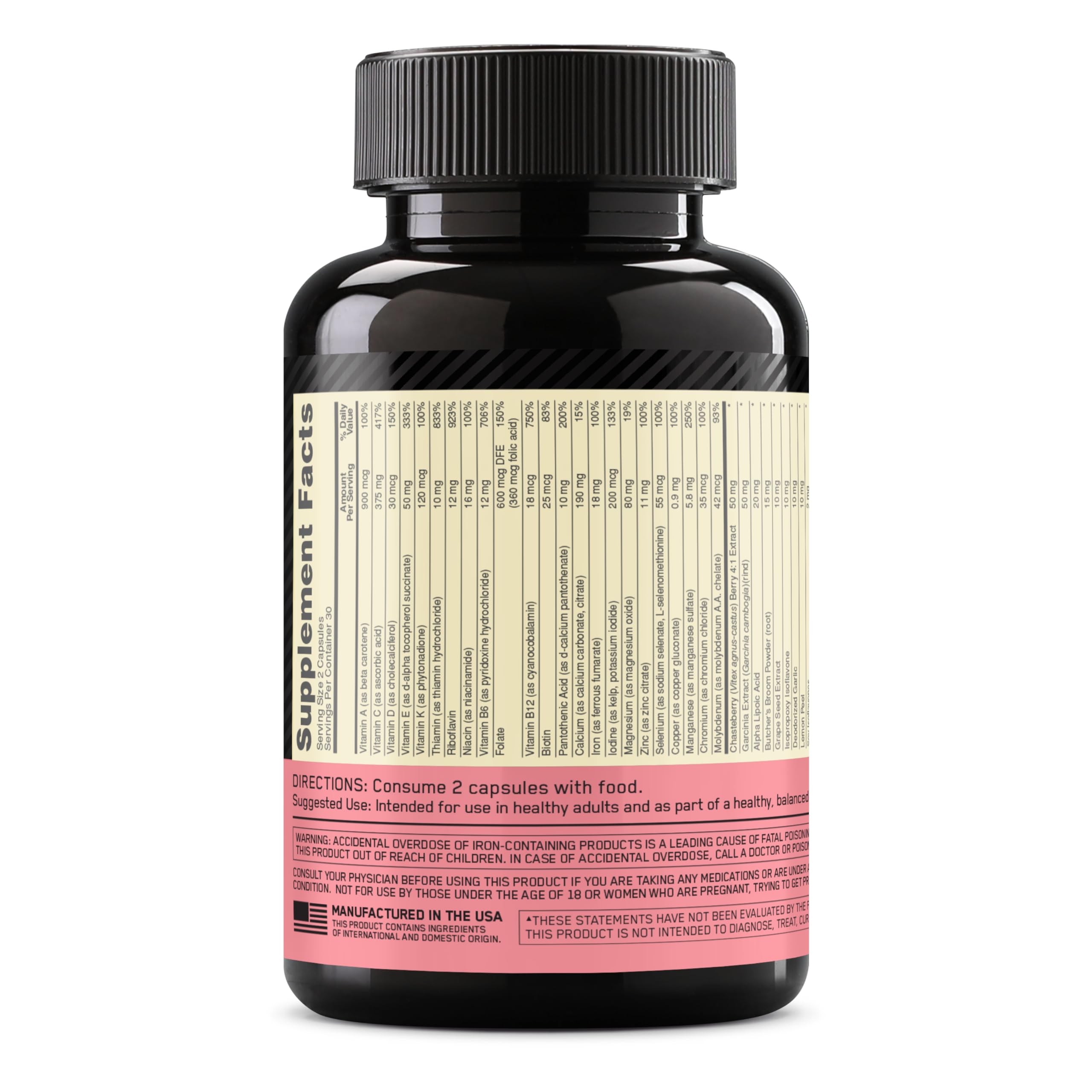Botanical extracts added to Opti-Women formula