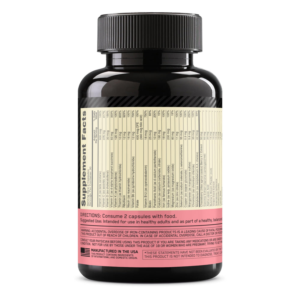 Botanical extracts added to Opti-Women formula