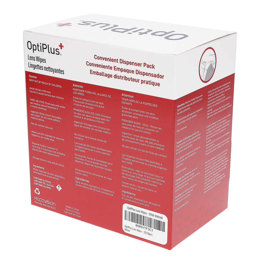 Wipes used to clean camera lens and device screens