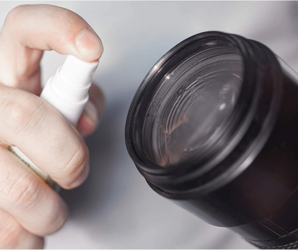 OptiSource Clear View Cleaner bottle back label